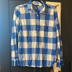 J Crew plaid top